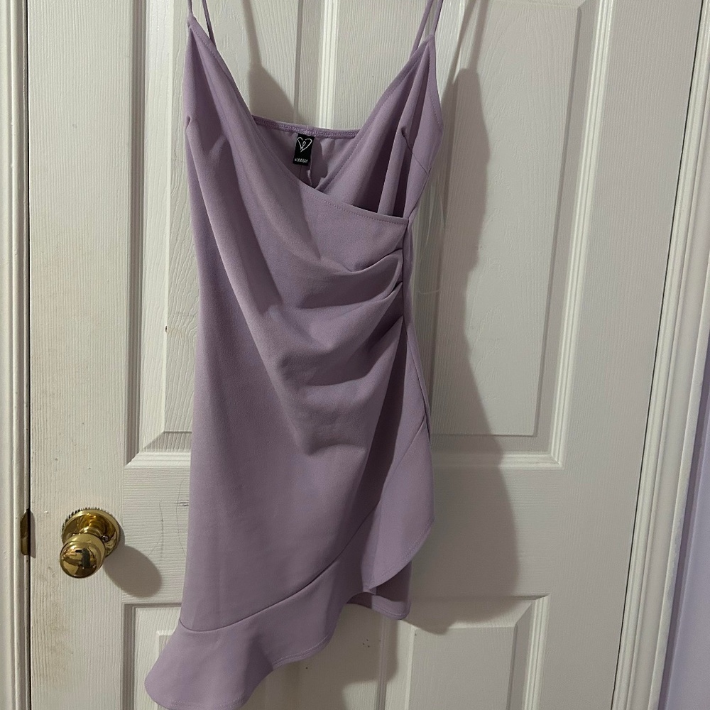 Windsor Lavender Mini Dress